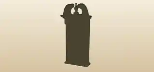 Pendulum Clock silhouette