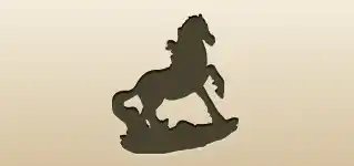 Horse silhouette