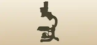 Microscope silhouette