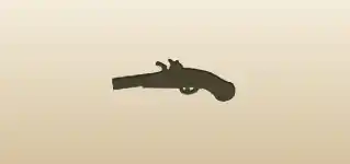 Pistol silhouette