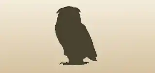 Owl silhouette