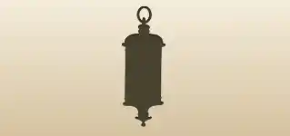 Lantern silhouette
