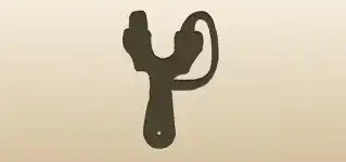 Slingshot silhouette