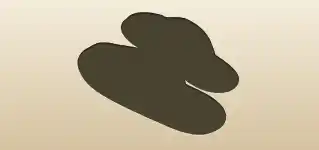 Slippers silhouette
