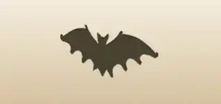 Bat silhouette