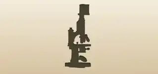 Microscope silhouette