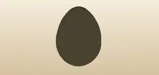 Dinosaur Egg silhouette