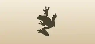 Frog silhouette
