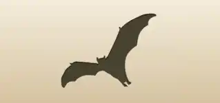 Bat silhouette