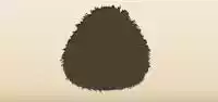 ハリネズミのシルエット