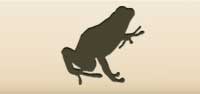 Poisonous Frog silhouette