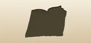 書物のシルエット