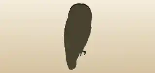 フクロウのシルエット