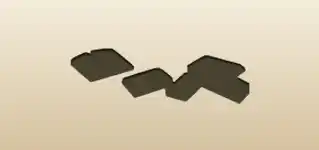 ルーン文字のシルエット