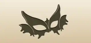 仮面のシルエット
