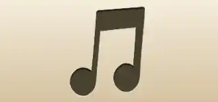 音符のシルエット