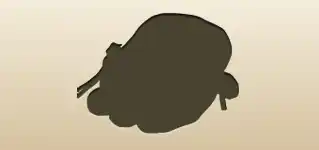 ルーン文字のシルエット
