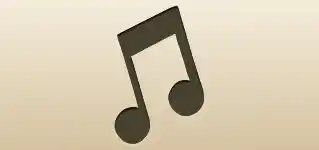 音符のシルエット