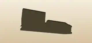 棺桶のシルエット