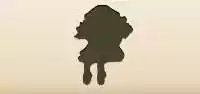 ブードゥー人形のシルエット