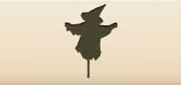 Scarecrow silhouette