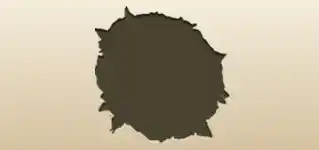 花束のシルエット