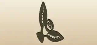 フクロウのシルエット
