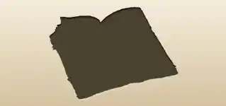 書物のシルエット