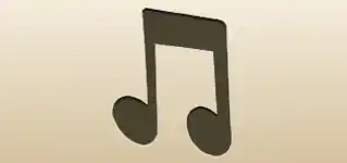 音符のシルエット