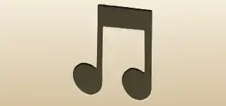 音符のシルエット