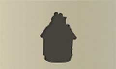 Gingerbread House silhouette
