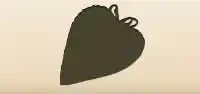 Heart silhouette