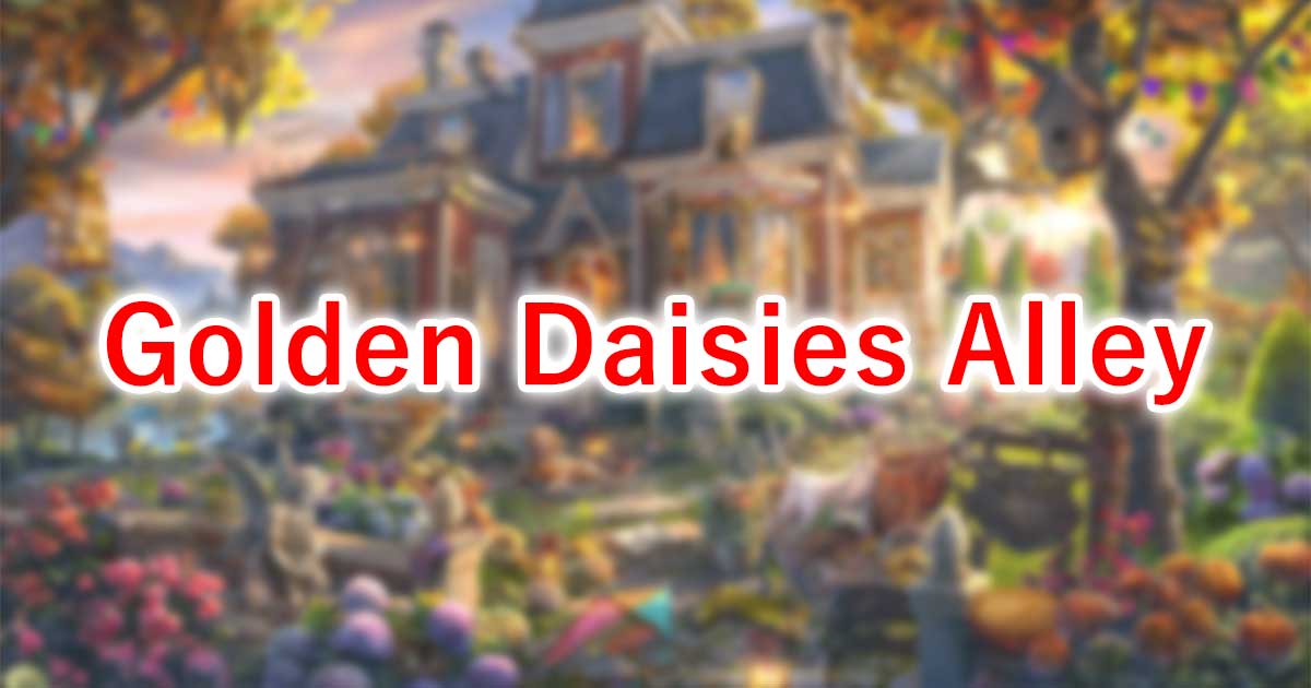 Golden Daisies Alley