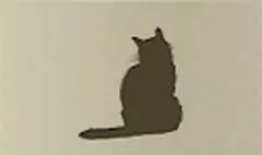 ネコのシルエット