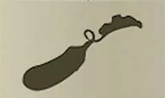 ナスのシルエット