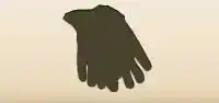 Gardening Gloves silhouette