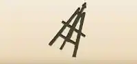 Easel silhouette