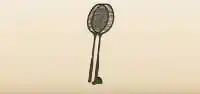 Badminton Set silhouette