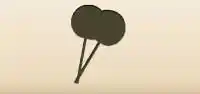 Lollipops silhouette
