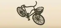 自転車のシルエット