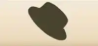 Straw Hat silhouette