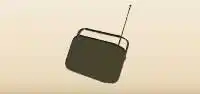 ラジオのシルエット