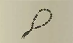 Rosary silhouette
