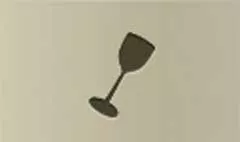 Wineglass silhouette