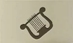 Lyre silhouette