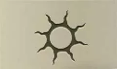 Sun silhouette