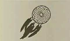 Dreamcatcher silhouette
