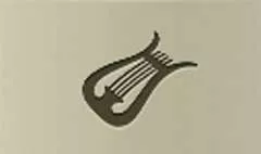 Lyre silhouette