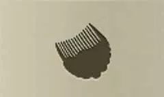 Comb silhouette