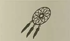 Dreamcatcher silhouette